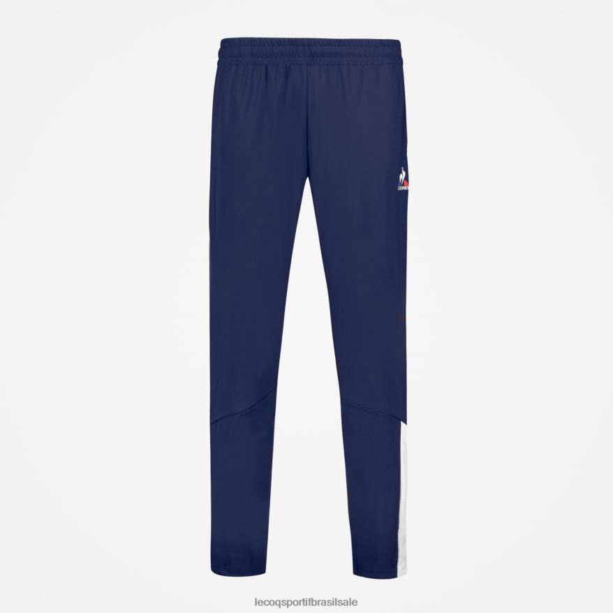 Le Coq Sportif roupas calças azuis homens 84V684114
