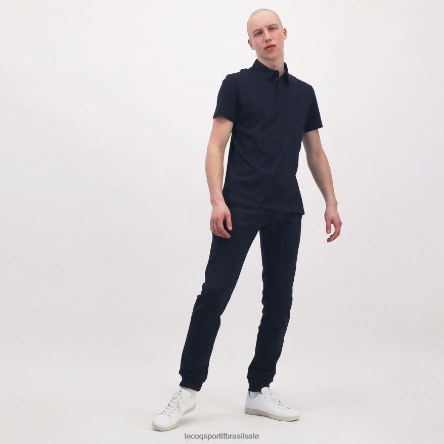 Le Coq Sportif roupas calças azuis homens 84V684115