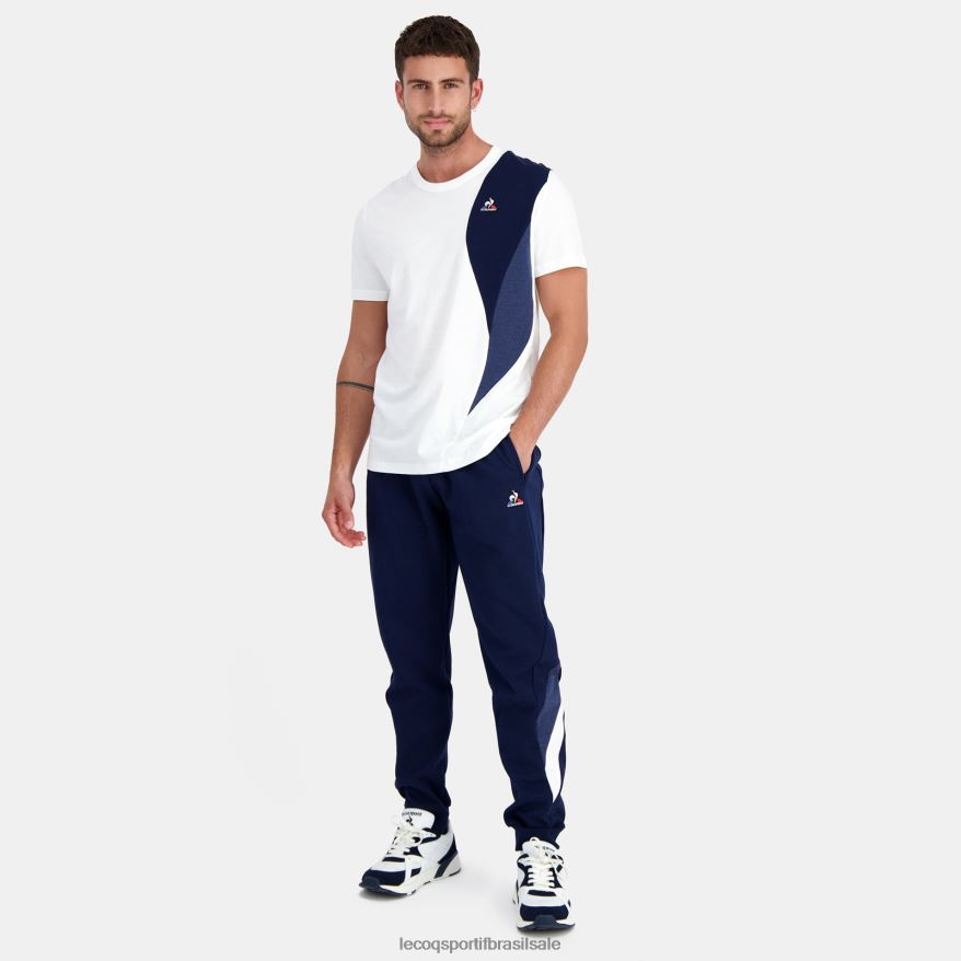 Le Coq Sportif roupas calças azuis homens 84V684502
