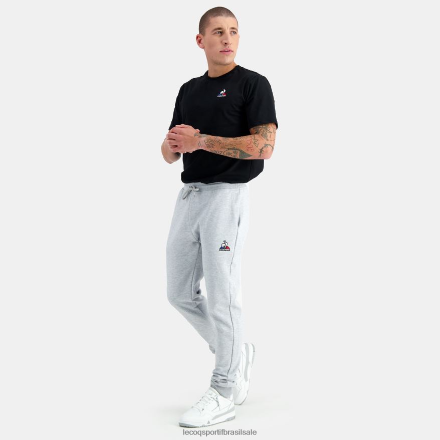 Le Coq Sportif roupas calças cinza homens 84V684110