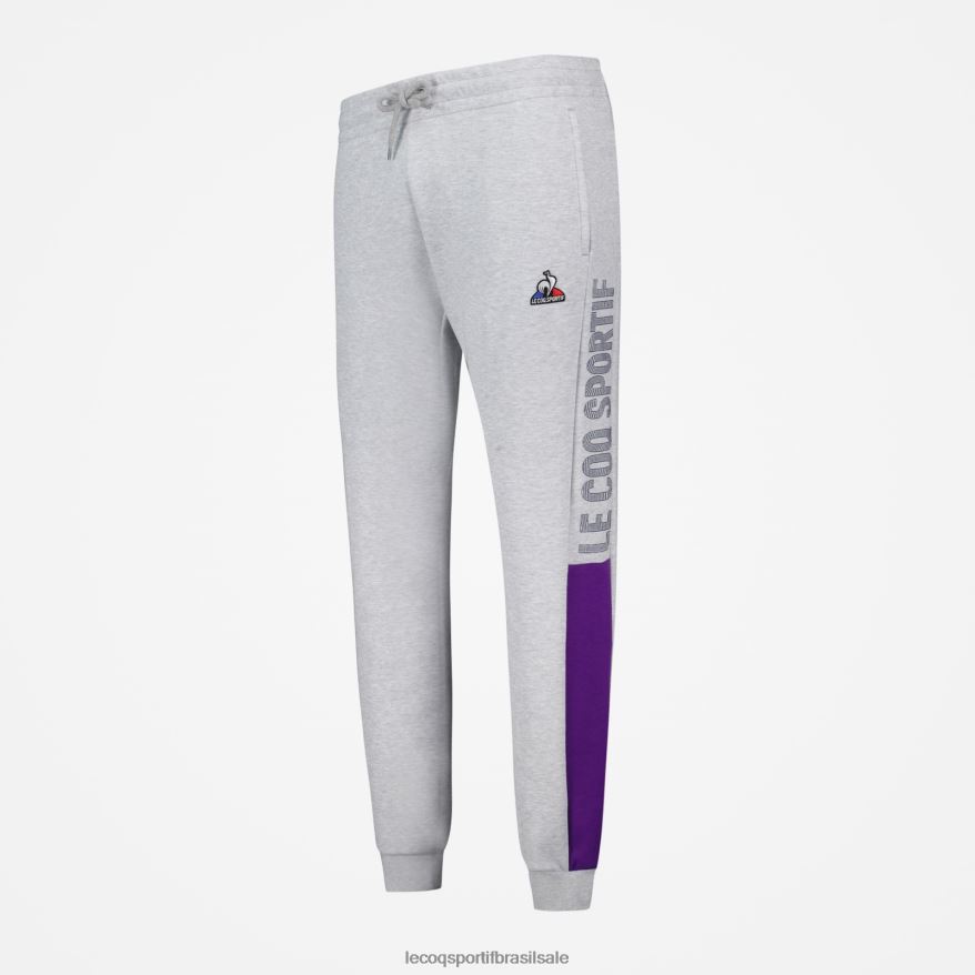 Le Coq Sportif roupas calças cinza homens 84V684500