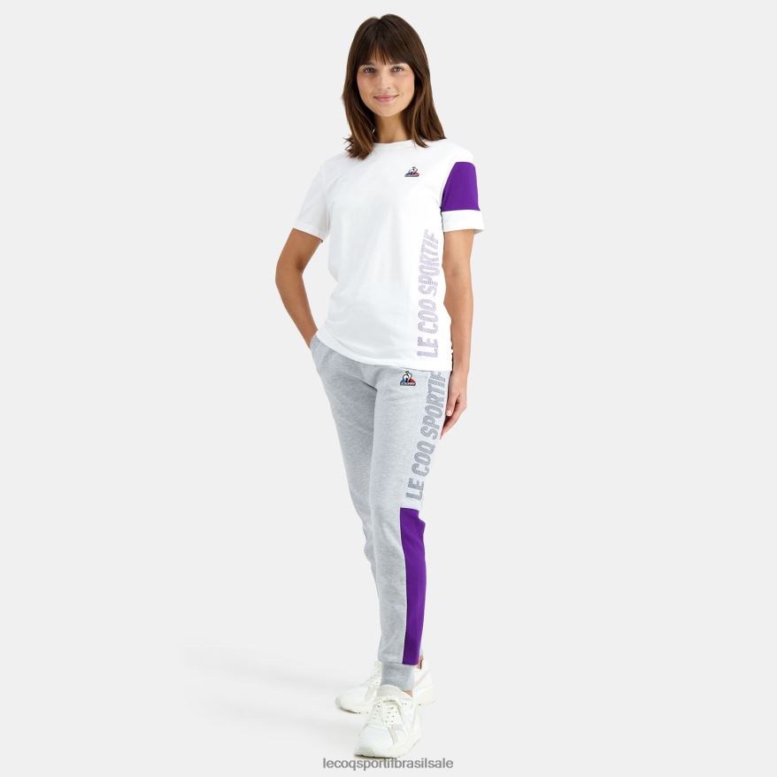 Le Coq Sportif roupas calças cinza homens 84V684500