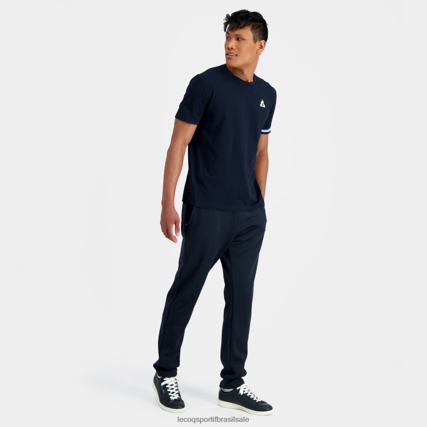 Le Coq Sportif roupas calças de moda azul homens 84V68488