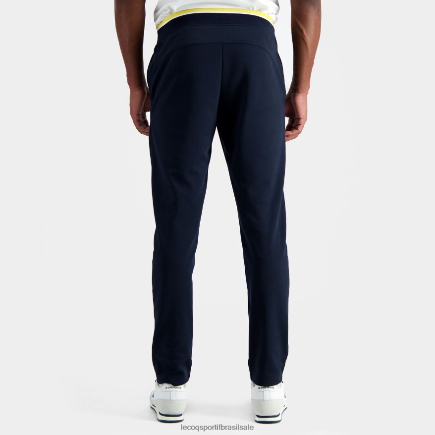 Le Coq Sportif roupas calças de moda azul homens 84V68490