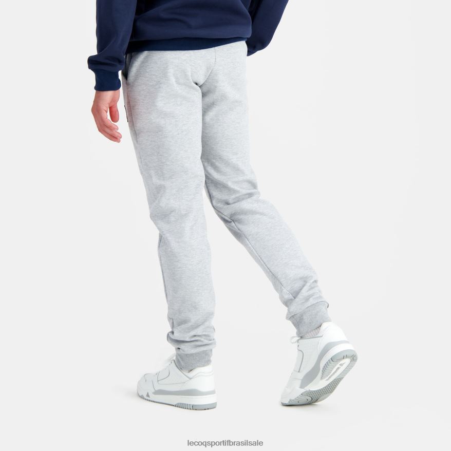 Le Coq Sportif roupas calças de moda cinza homens 84V684107