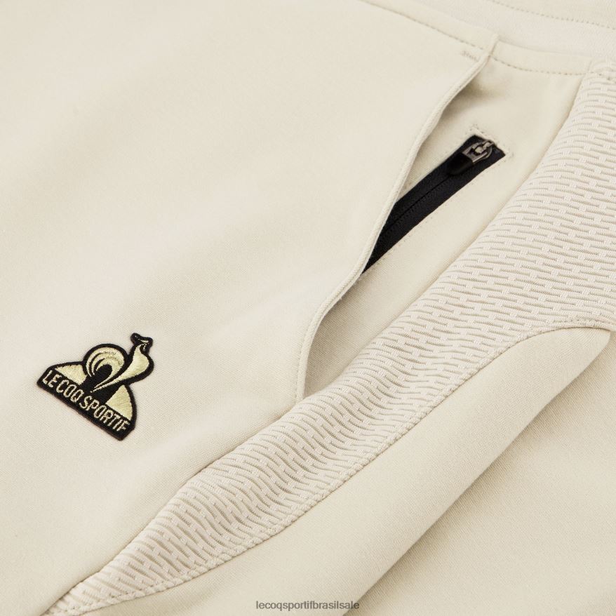 Le Coq Sportif roupas calças de moda marrom homens 84V68483