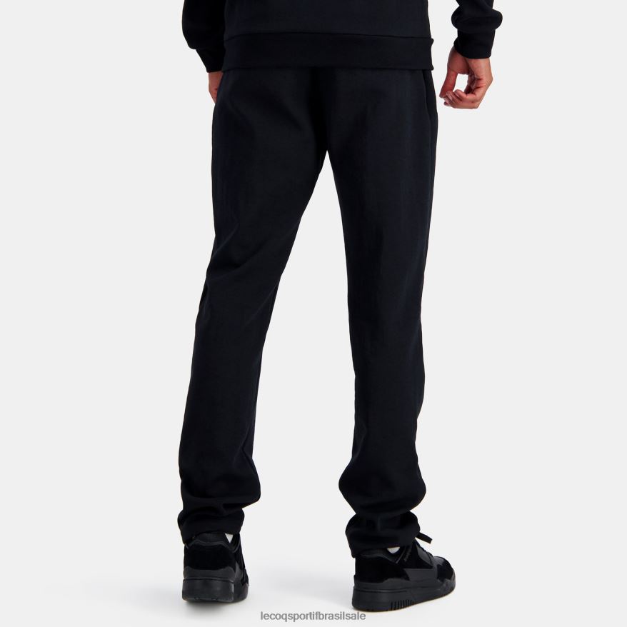 Le Coq Sportif roupas calças de moda pretas homens 84V684100