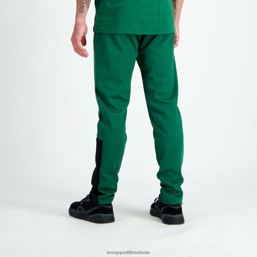 Le Coq Sportif roupas calças verdes homens 84V684501