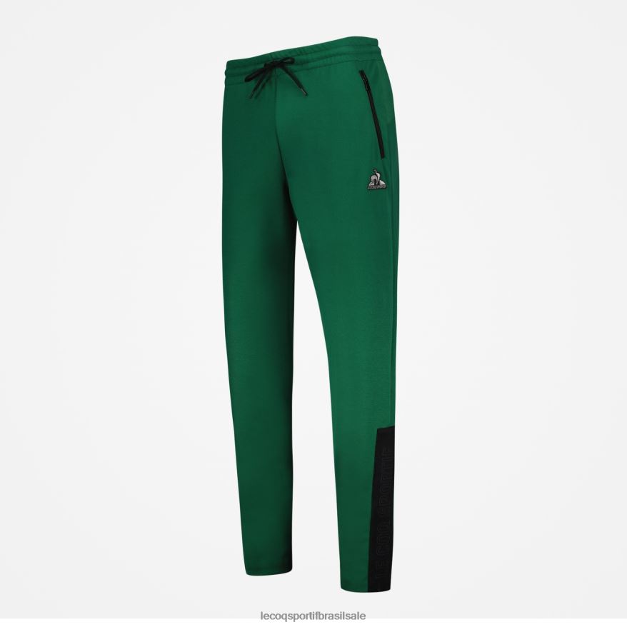 Le Coq Sportif roupas calças verdes homens 84V684501