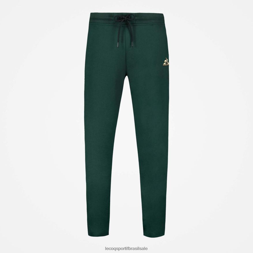 Le Coq Sportif roupas calças verdes homens 84V684504
