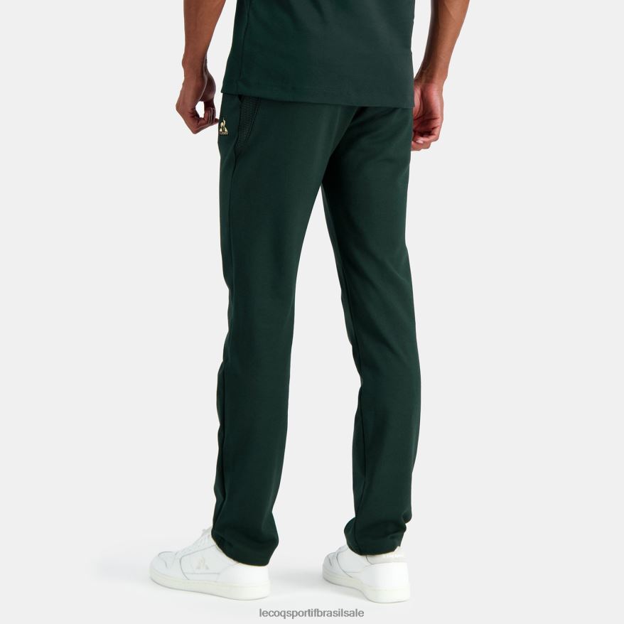 Le Coq Sportif roupas calças verdes homens 84V684504