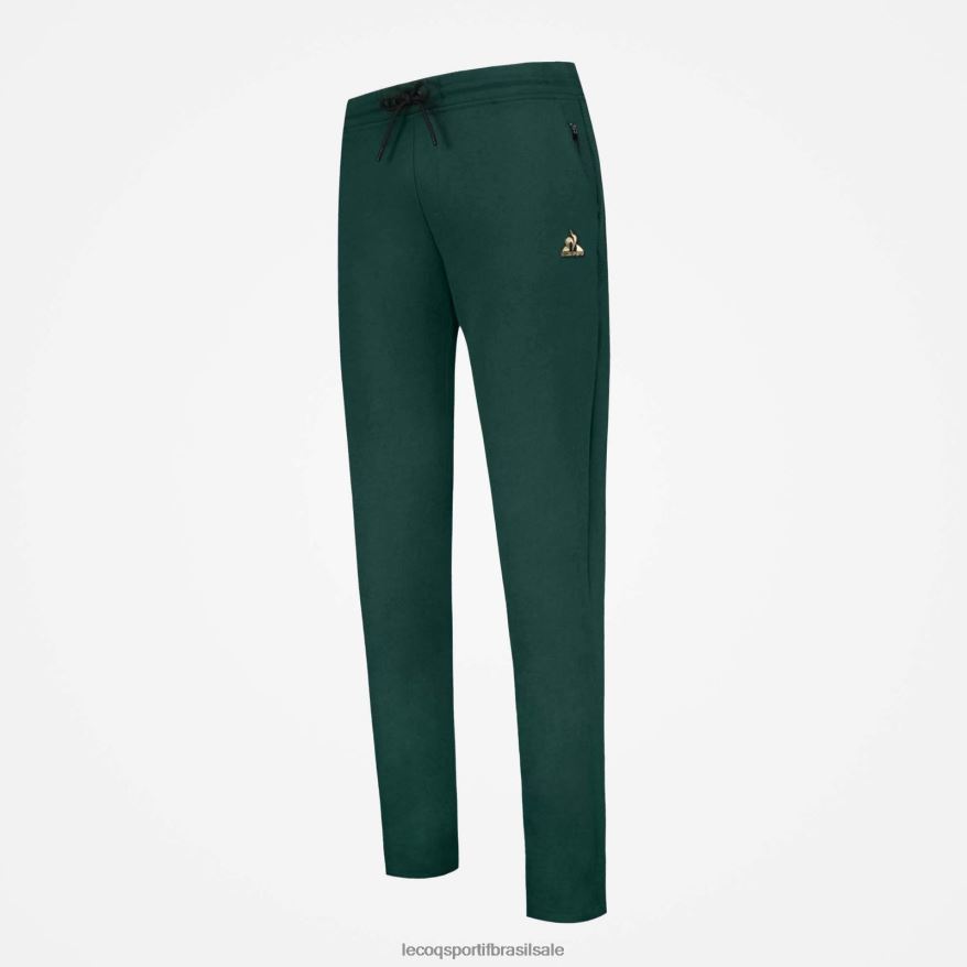 Le Coq Sportif roupas calças verdes homens 84V684504