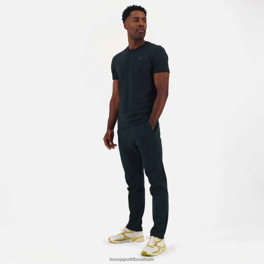 Le Coq Sportif roupas calças verdes homens 84V684505