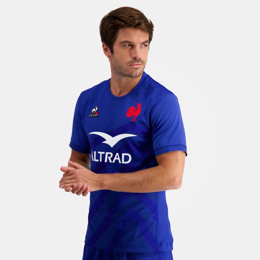 Le Coq Sportif roupas camisa azul homens 84V684477