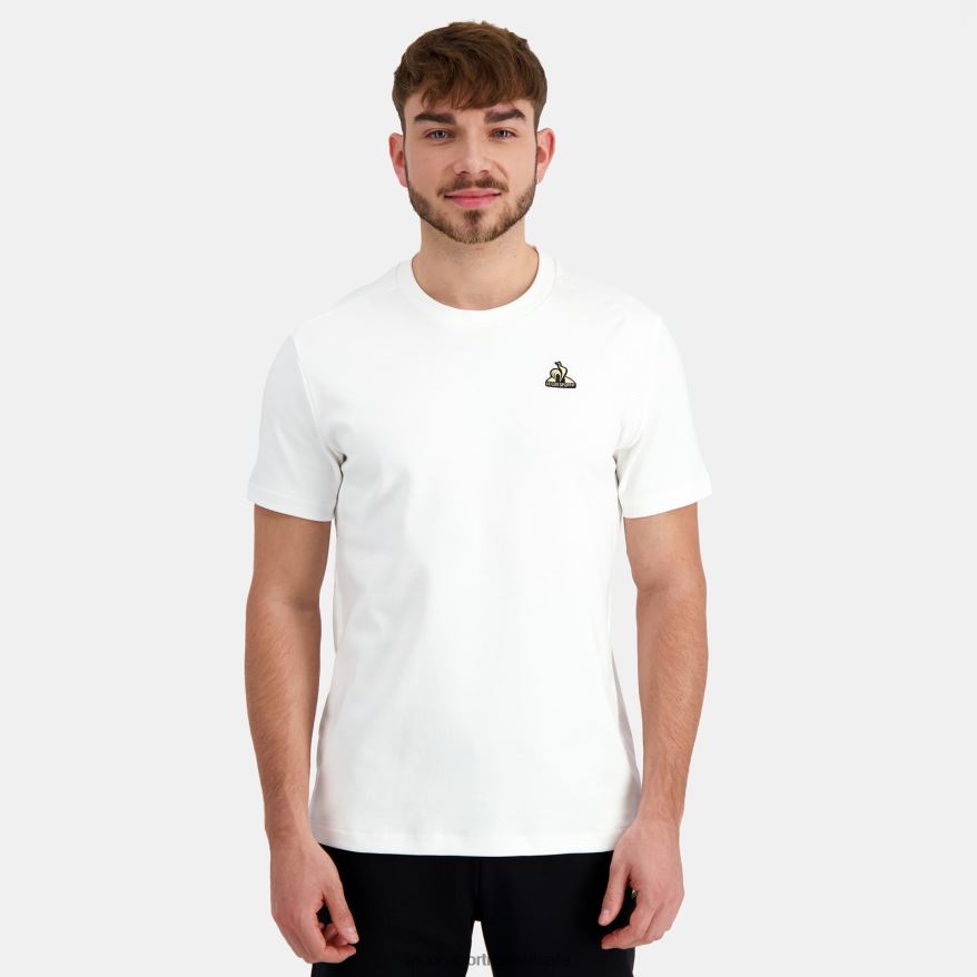 Le Coq Sportif roupas camiseta branca homens 84V684184