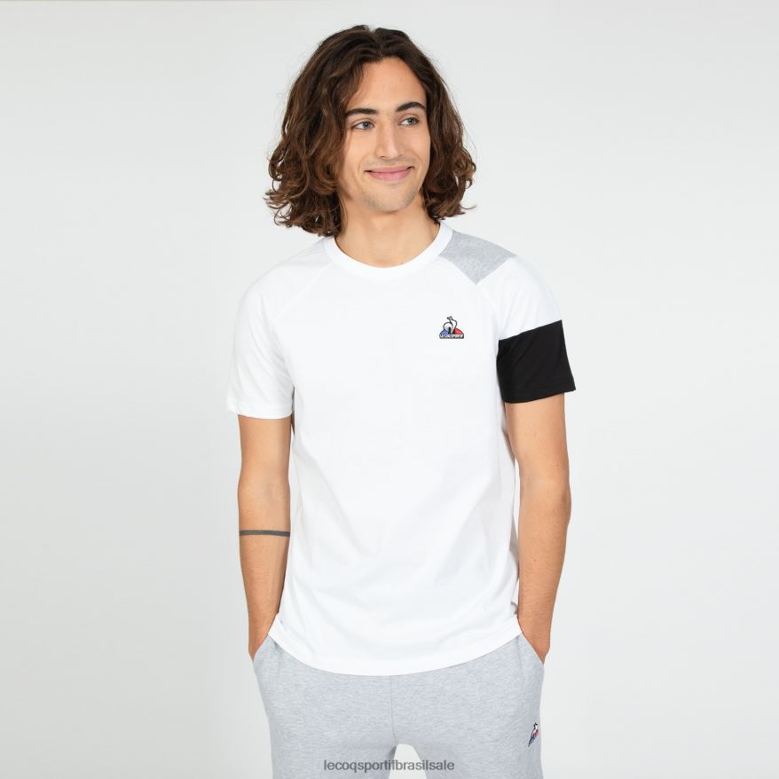 Le Coq Sportif roupas camiseta branca homens 84V684189