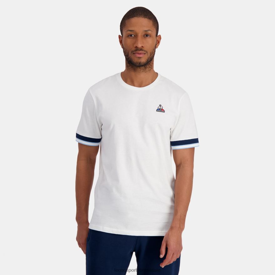 Le Coq Sportif roupas camiseta branca homens 84V684434