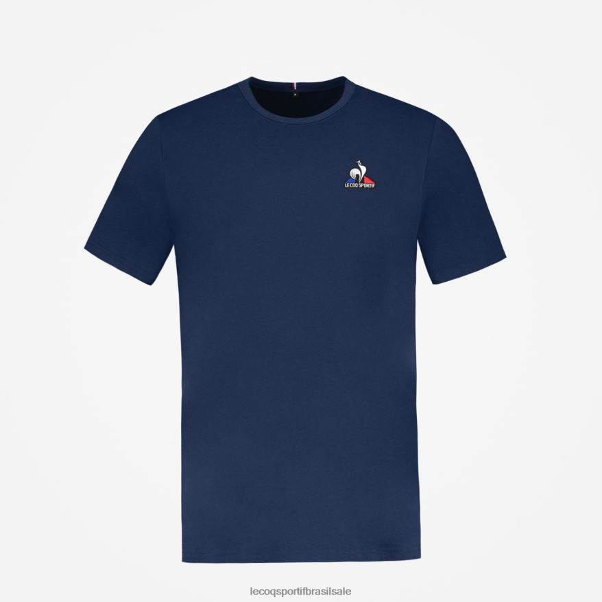 Le Coq Sportif roupas camiseta da moda azul homens 84V684140