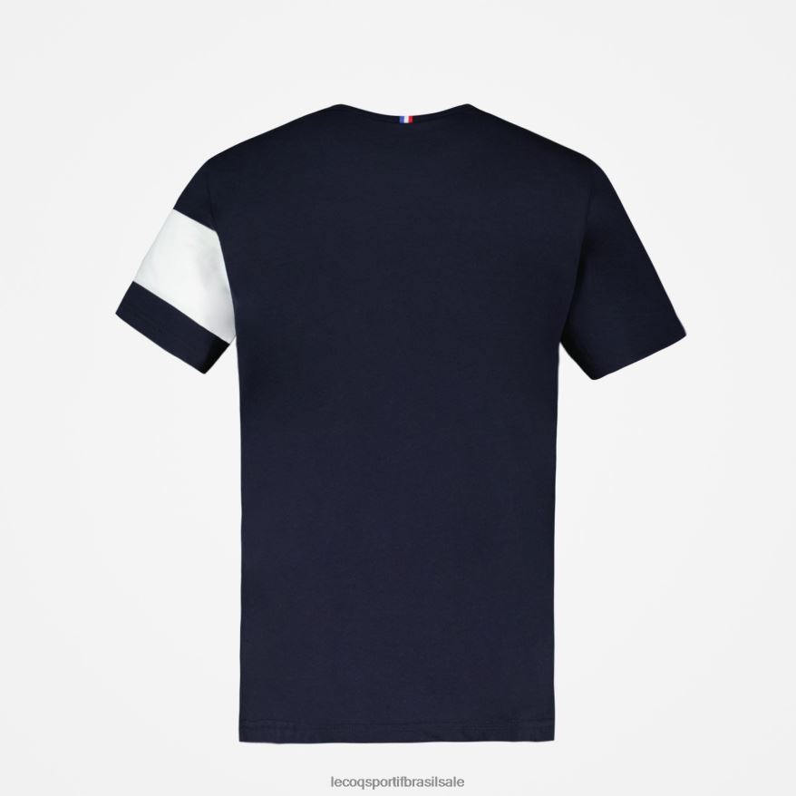 Le Coq Sportif roupas camiseta da moda azul homens 84V684142
