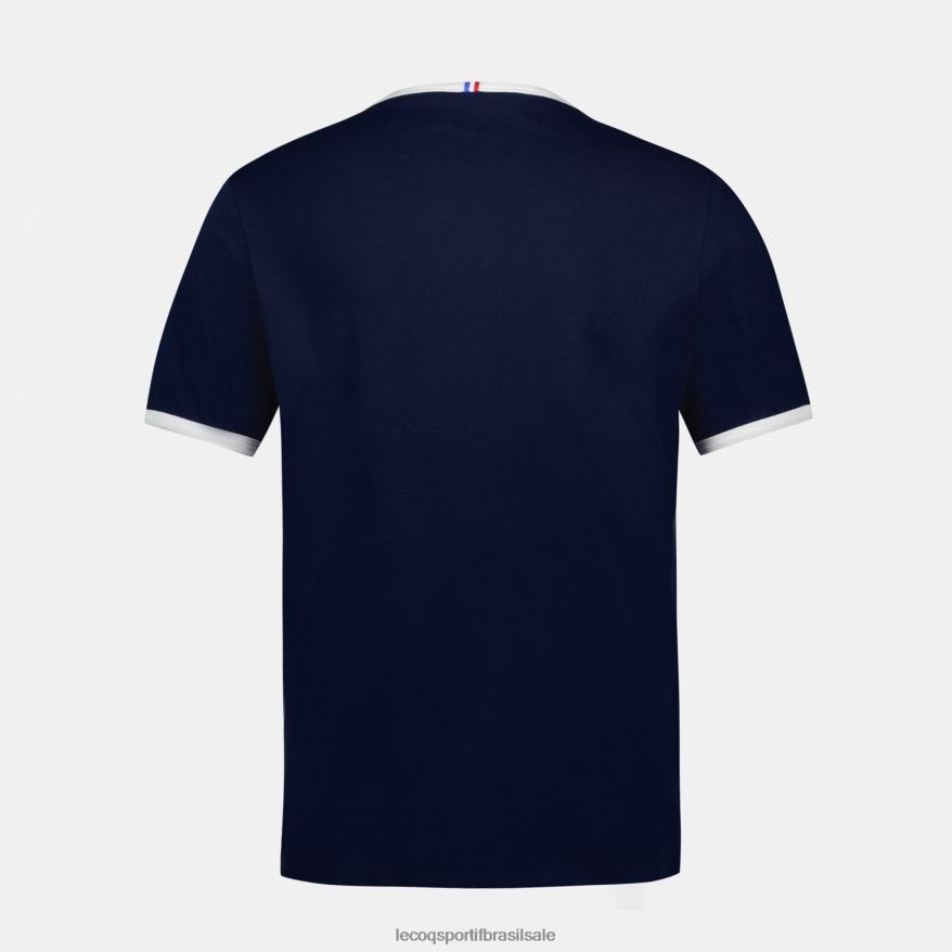 Le Coq Sportif roupas camiseta da moda azul homens 84V684143