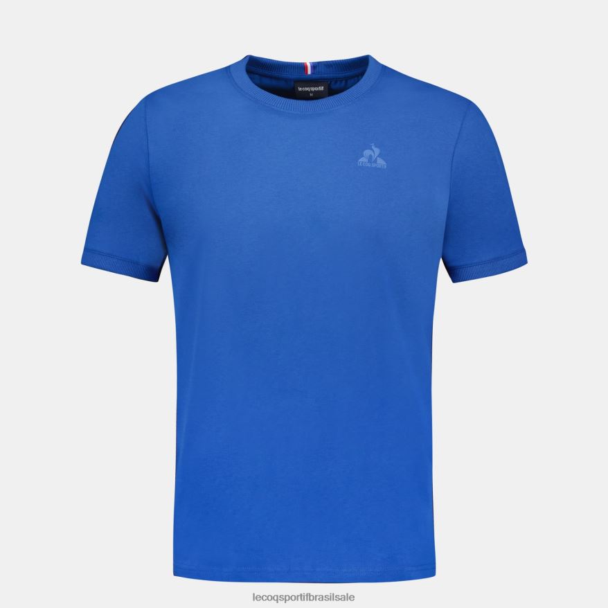 Le Coq Sportif roupas camiseta da moda azul homens 84V684144