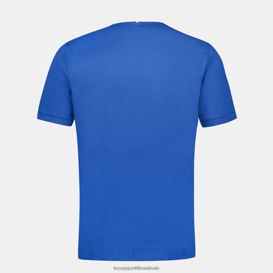 Le Coq Sportif roupas camiseta da moda azul homens 84V684144