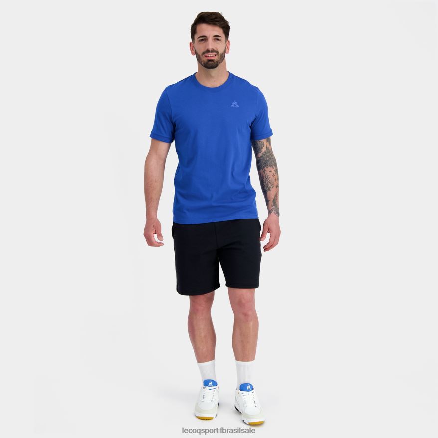 Le Coq Sportif roupas camiseta da moda azul homens 84V684144
