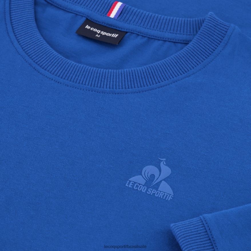 Le Coq Sportif roupas camiseta da moda azul homens 84V684144