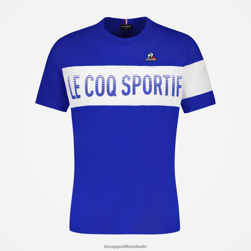 Le Coq Sportif roupas camiseta da moda azul homens 84V684161