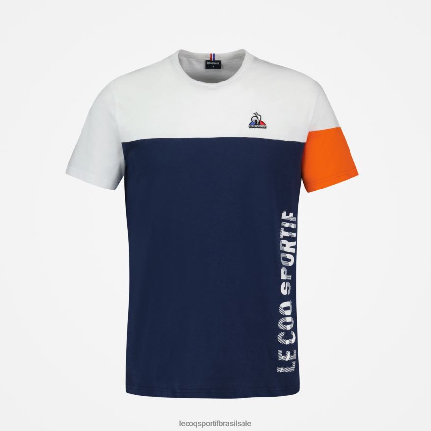 Le Coq Sportif roupas camiseta da moda azul homens 84V684163