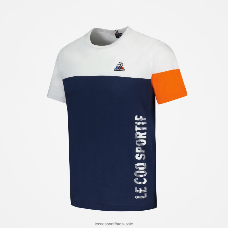 Le Coq Sportif roupas camiseta da moda azul homens 84V684163