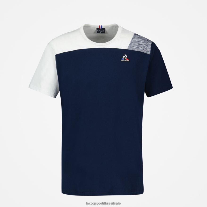 Le Coq Sportif roupas camiseta da moda azul homens 84V684167