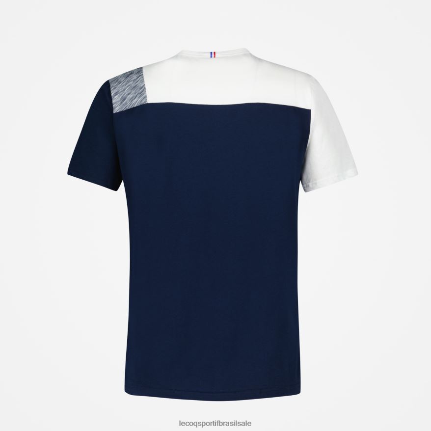 Le Coq Sportif roupas camiseta da moda azul homens 84V684167