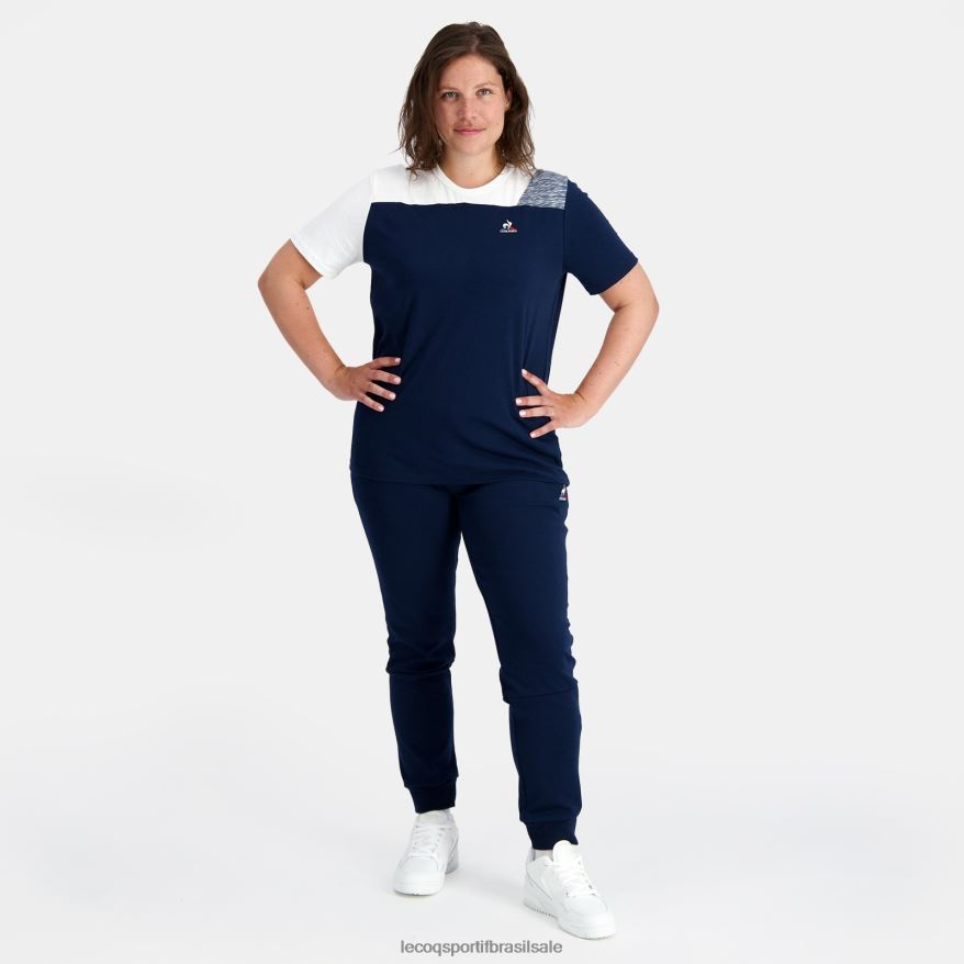 Le Coq Sportif roupas camiseta da moda azul homens 84V684167