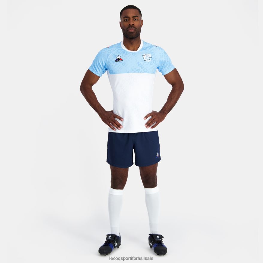 Le Coq Sportif roupas camiseta da moda azul homens 84V684168