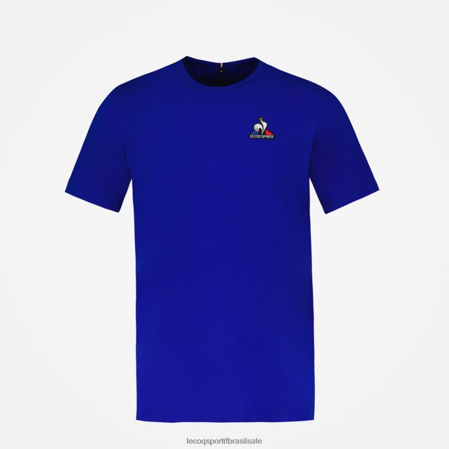 Le Coq Sportif roupas camiseta da moda azul homens 84V684178