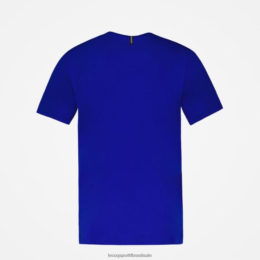 Le Coq Sportif roupas camiseta da moda azul homens 84V684178