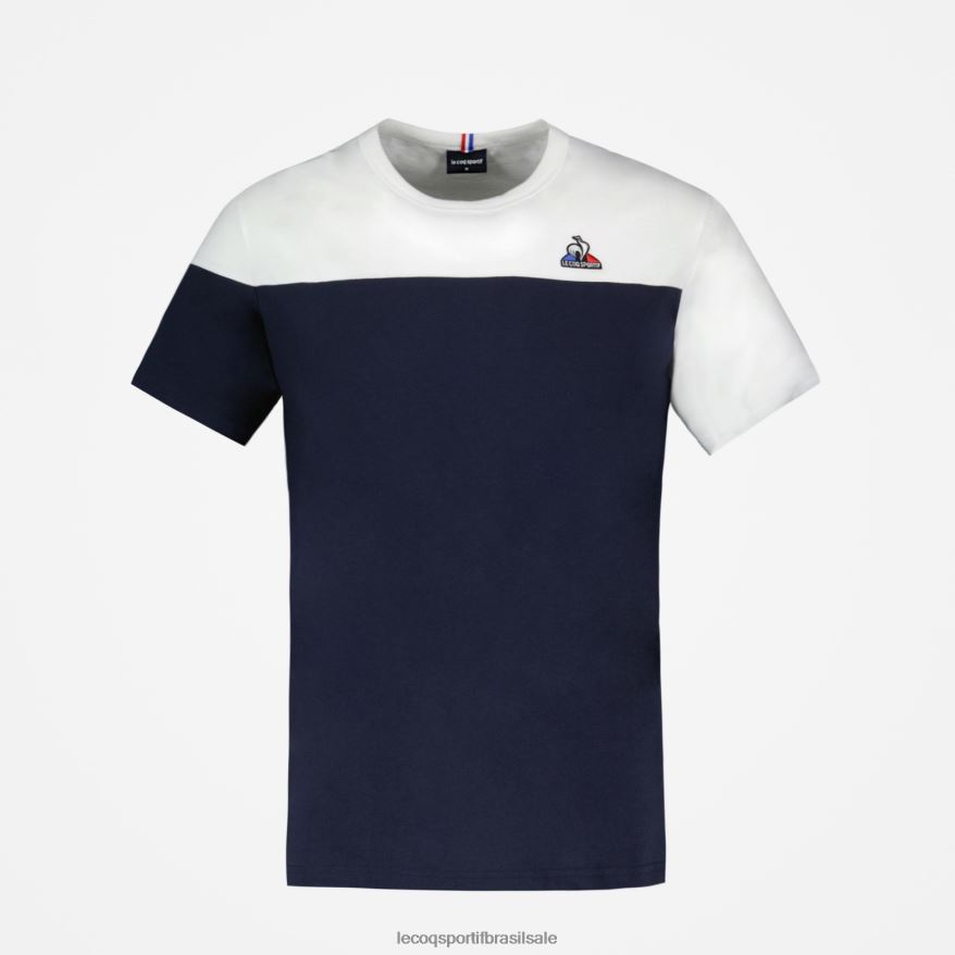 Le Coq Sportif roupas camiseta da moda azul homens 84V684182
