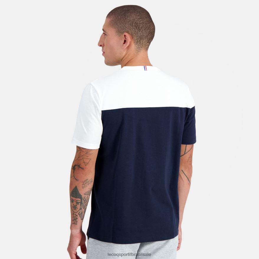 Le Coq Sportif roupas camiseta da moda azul homens 84V684182