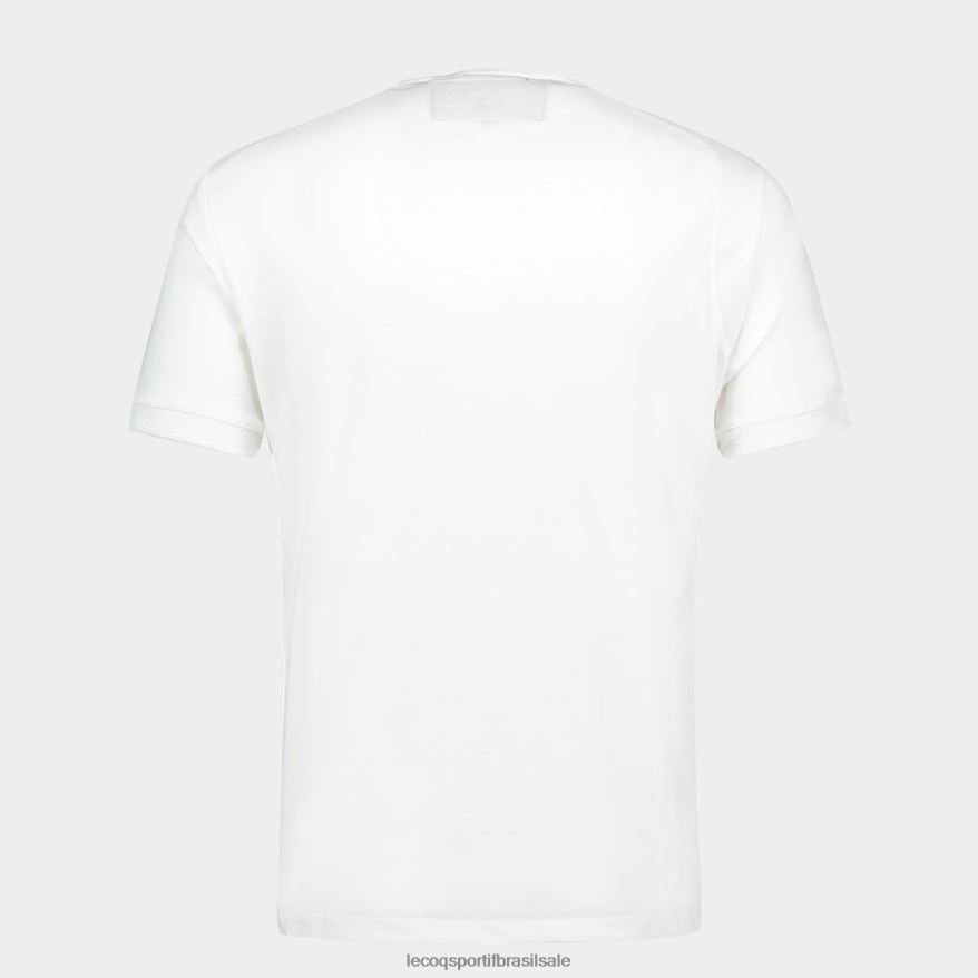 Le Coq Sportif roupas camiseta da moda branca homens 84V684147