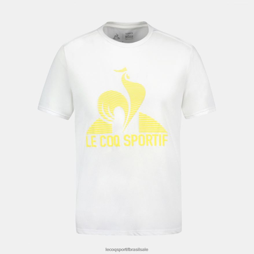 Le Coq Sportif roupas camiseta da moda branca homens 84V684148