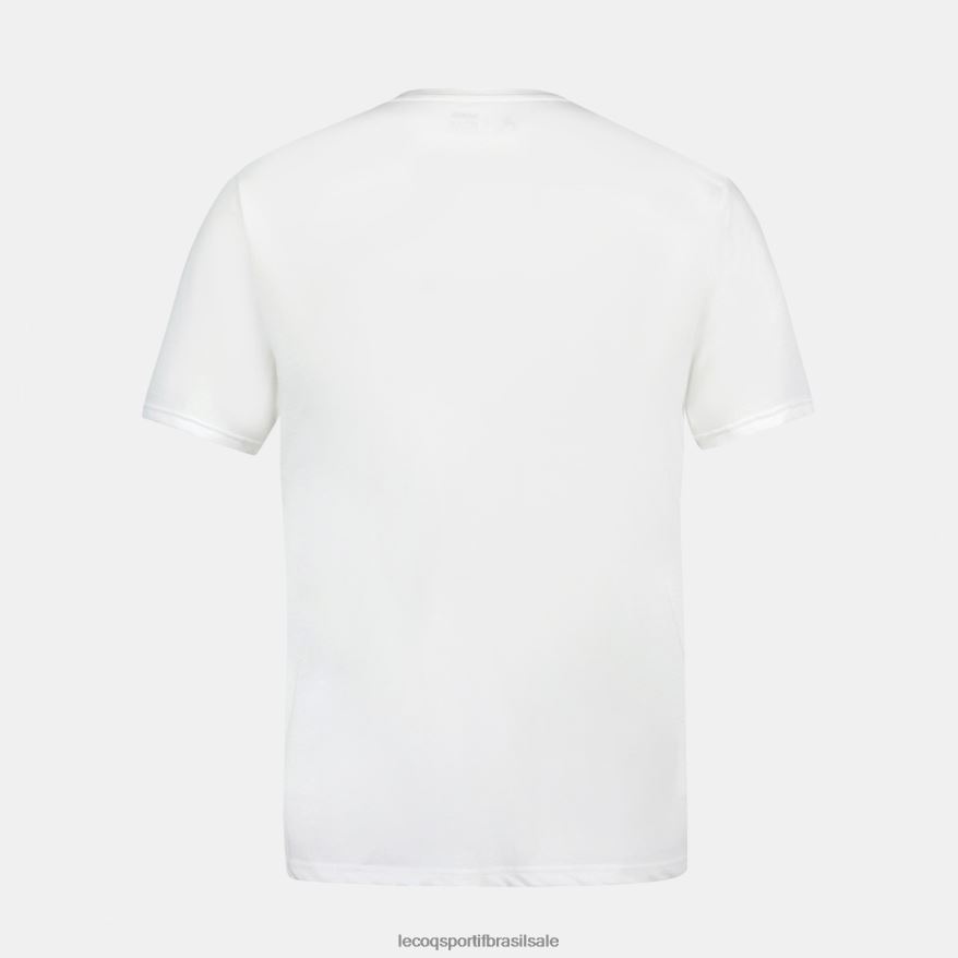 Le Coq Sportif roupas camiseta da moda branca homens 84V684148