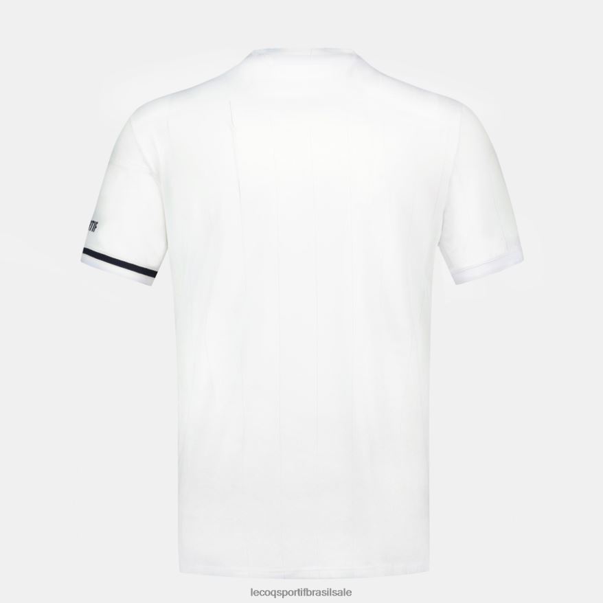 Le Coq Sportif roupas camiseta da moda branca homens 84V684165