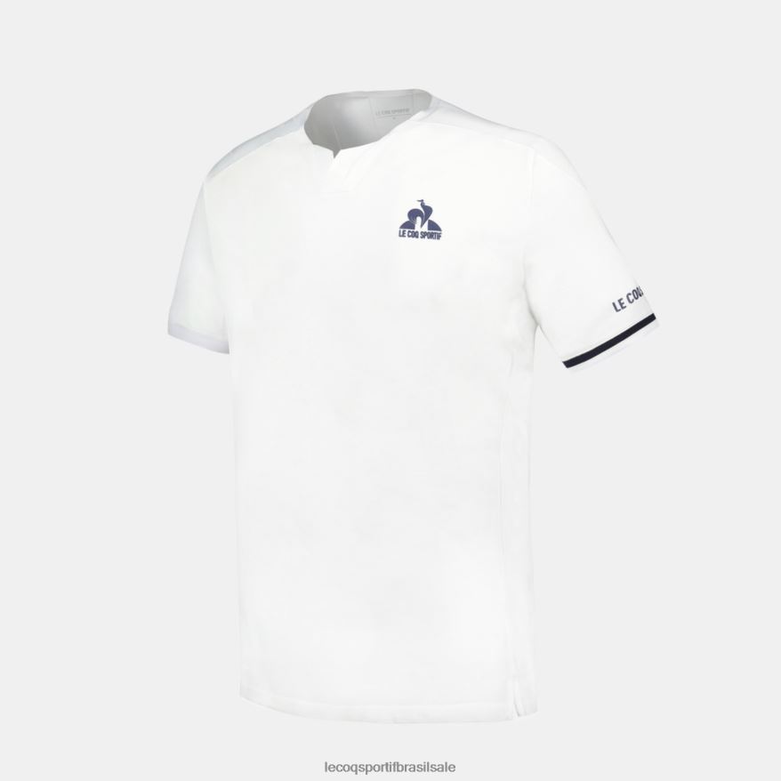 Le Coq Sportif roupas camiseta da moda branca homens 84V684165