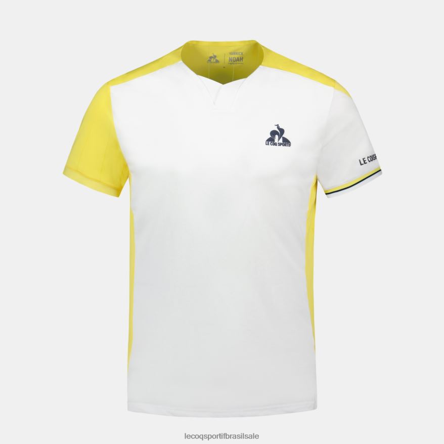 Le Coq Sportif roupas camiseta da moda branca homens 84V684166