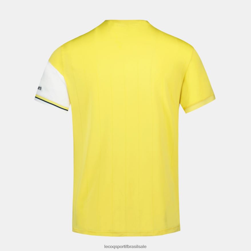 Le Coq Sportif roupas camiseta da moda branca homens 84V684166