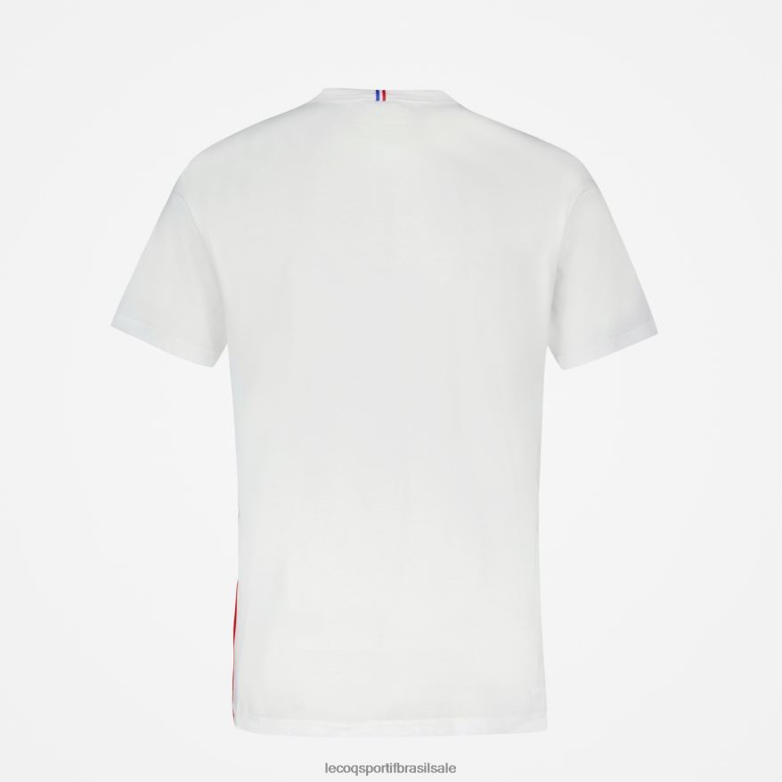 Le Coq Sportif roupas camiseta da moda branca homens 84V684170