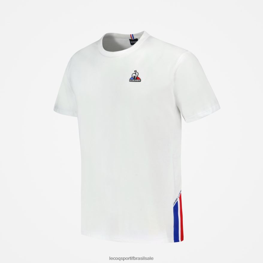 Le Coq Sportif roupas camiseta da moda branca homens 84V684170