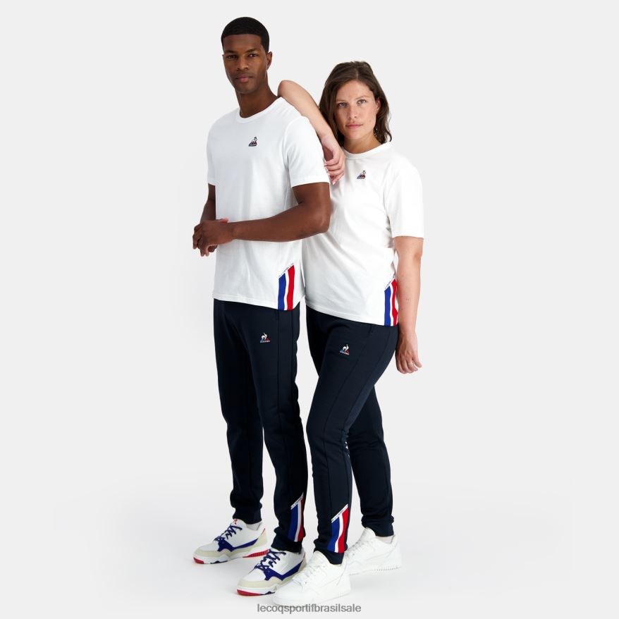 Le Coq Sportif roupas camiseta da moda branca homens 84V684170