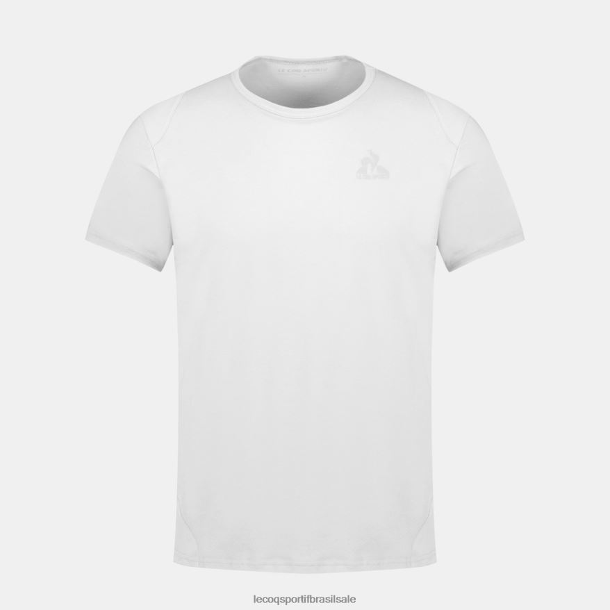 Le Coq Sportif roupas camiseta da moda branca homens 84V684176